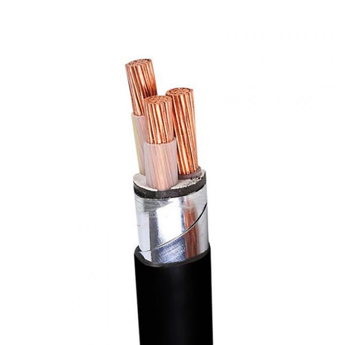 5x95mmÂ² PVC Armoured Power Cable cross-section
