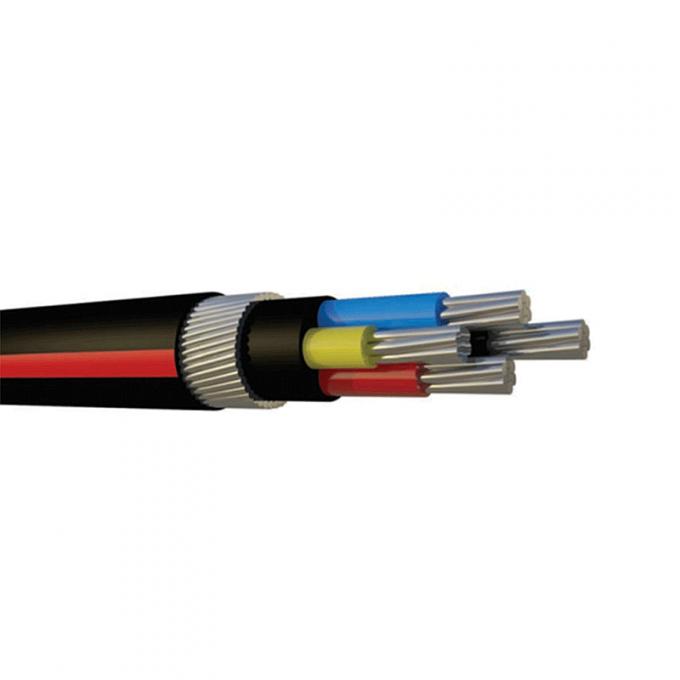 50mm² 70mm 95mm² 120mm 4 Core Aluminum XLPE SWA PVC Armoured Power Cable
