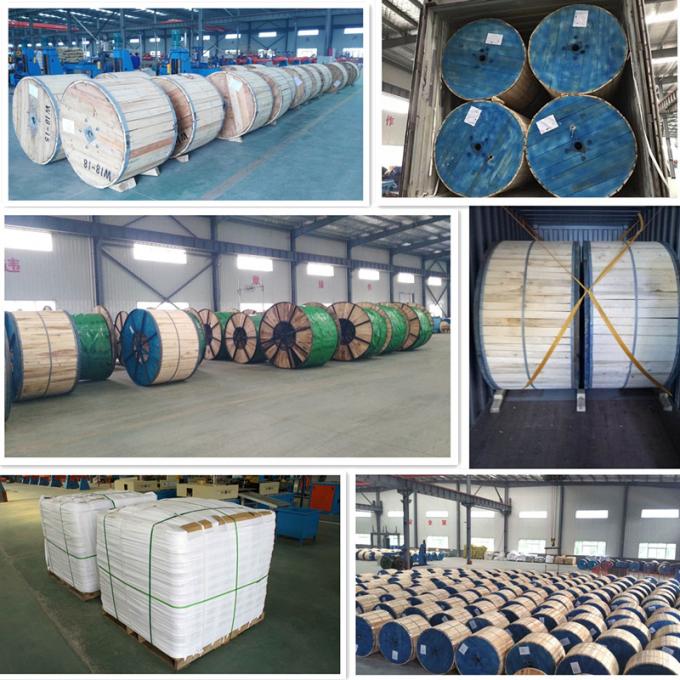 Packaging and shipping of YJV VV 3x16+1x10mm² copper cable
