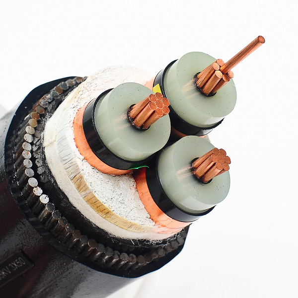 15kV 3-core 35mm² XLPE Insulated Armor Cable construction details