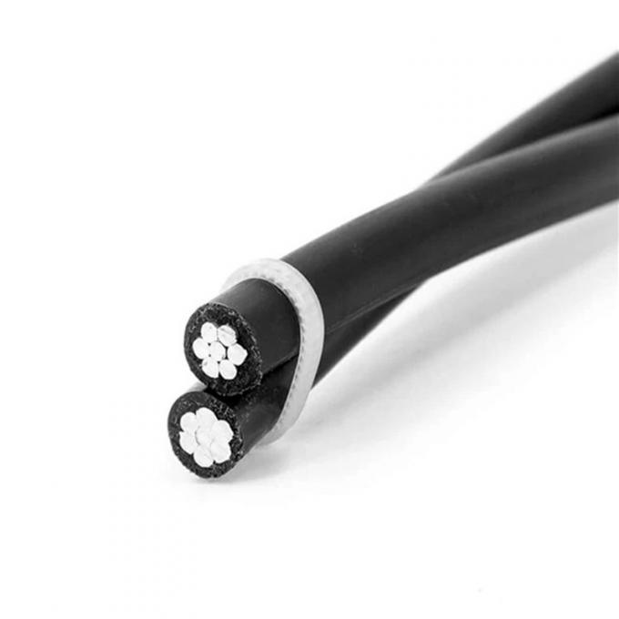 2 core 2×16 mm² aluminum conductor XLPE insulated ABC overhead cable on a 500 m reel